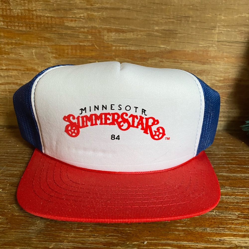Vintage 84 Minnesota Summerstar Trucker Hat